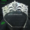 Heart Shaped Full Round Pageant Crowns princess tiara